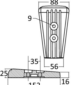 Patas de ánodo SX/DPS