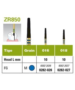 Zr850-314-018-010-M Fg Diamante Zirconio Z-Rex 5U.