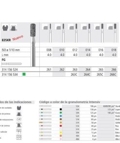 Fg 262/6   835Kr-010 Fg Diam. Medio 6U.