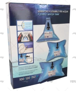 DEPOSITO AGUA 120L FLEXIBLE RECYANGULAR