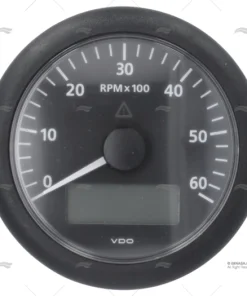 TACOMETRO VLN 12/24V 6000RPMH 85mm